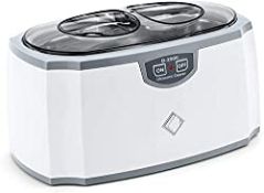 RRP £45.65 LifeBasis D-2000 Ultrasonic Cleaner Jewellery Cleaner