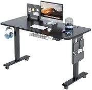 RRP £216.90 MAIDeSITe Height Adjustable Standing Desk Electric