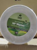 10 Items In This Lot. 10X PACKS OF 125 ECO FRIEDNYN10" PLATES TOTAL RRP £160