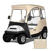 RRP £223.32 10L0L Deluxe Golf Cart Keep Warm Enclosure for 2 Passenger Club Car Precedent