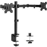 RRP £33.49 VIVO Dual Monitor Desk Mount