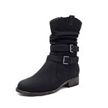 RRP £45.65 Ataiwee Women's Mid Calf Booties