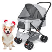 RRP £87.90 Wedyvko Pet Stroller for Medium Dogs 20KG