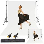 RRP £73.05 EMART White Backdrop with Stand