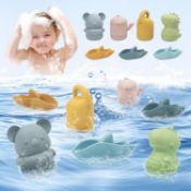 RRP £16.37 jagdag Baby Bath Toys 0-6 Months