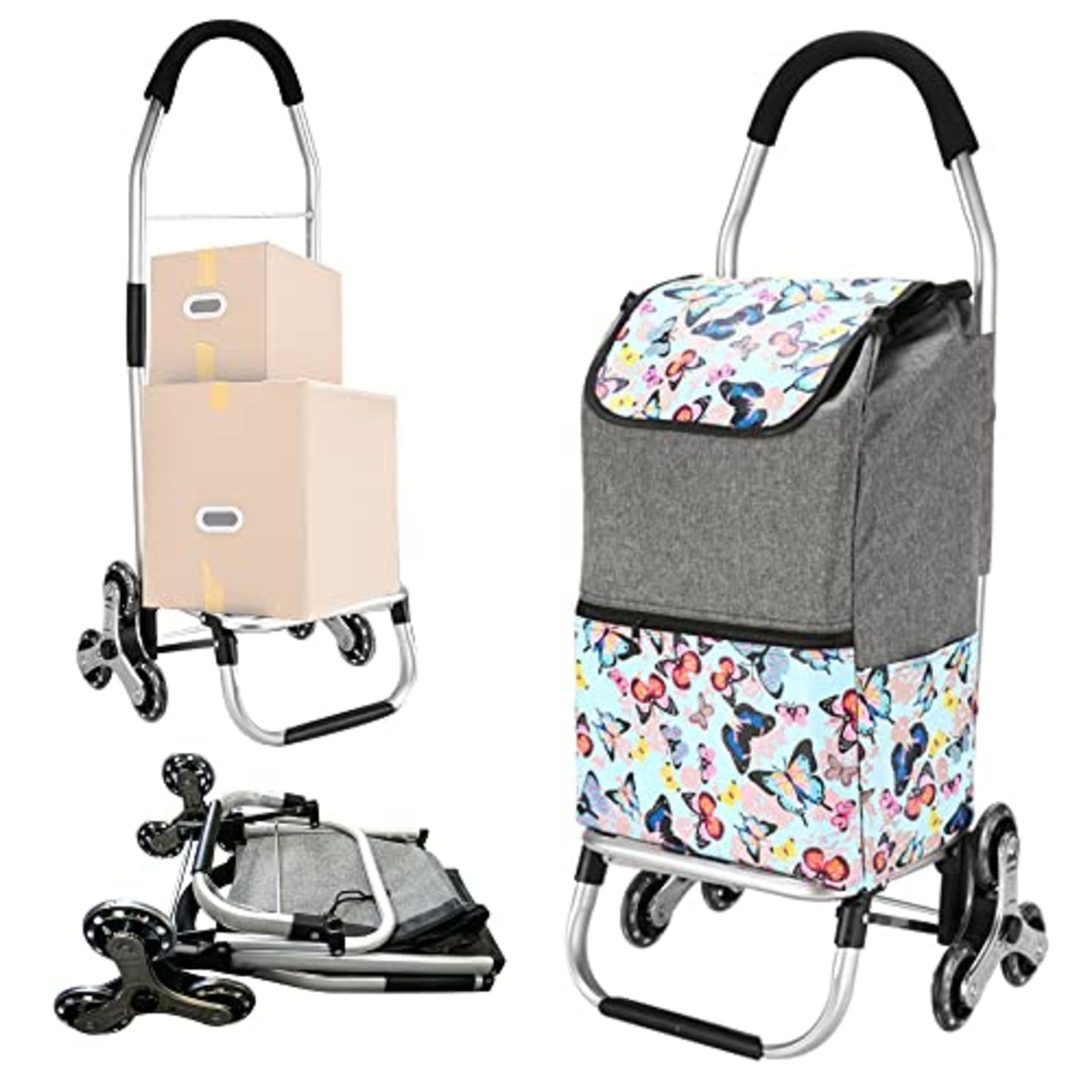 RRP £52.50 Folding Shopping Trolley