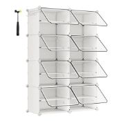 RRP £38.88 SONGMICS Interlocking Shoe Rack