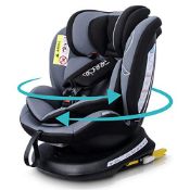 RRP £143.84 Reecle 360 Swivel Baby Car Seat with ISOFIX