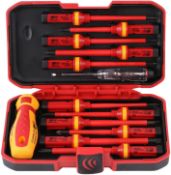 RRP £21.11 HORUSDY VDE Electrical Screwdriver Sets | 13-Piece
