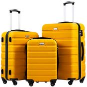 RRP £164.84 COOLIFE Suitcase Trolley Carry On Hand Cabin Luggage