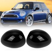 RRP £46.11 1 Pair Door Mirror Covers Replacement for BMW Mini