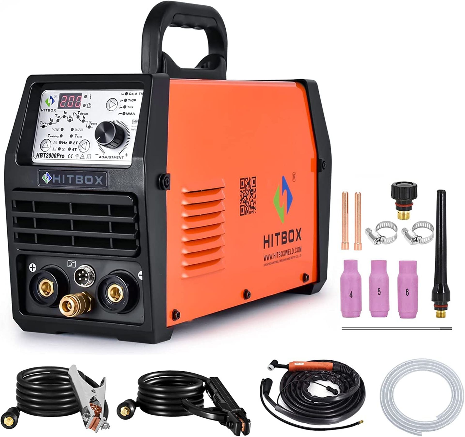 RRP £342.49 HITBOX 200Amp Multi-Process Precision Cold TIG Welding