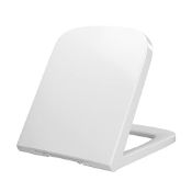 RRP £45.65 Fanmitrk Duroplast Toilet Seat-Soft Close Toilet Seat White
