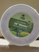 10 Items In This Lot. 10X PACKS OF 125 ECO FRIEDNYN10" PLATES TOTAL RRP £160