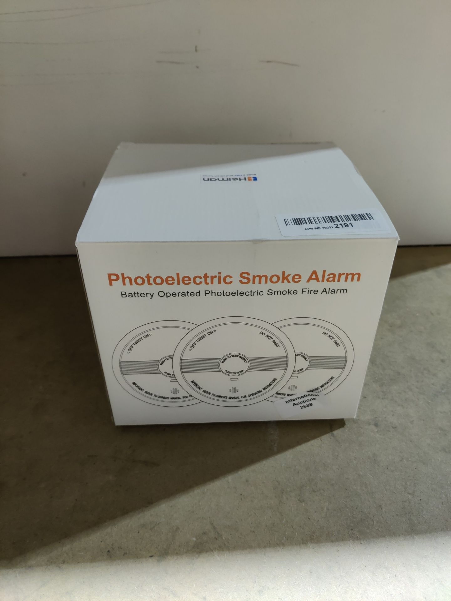 HEIMAN SMOKE ALARM