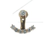 18ct Rose Gold Anita Ko Diamond Anchor Single Earring 0.15 Carats - Valued By AGI £2,500.00 - A