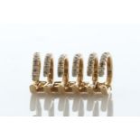 18ct Rose Gold Diamond Multi Row Elise Dray Ear Cuff 0.90 Carats - Valued By AGI £7,650.00 - Six