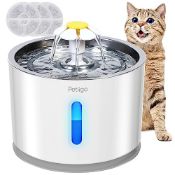 RRP £23.96 Petiigo Cat Water Fountain