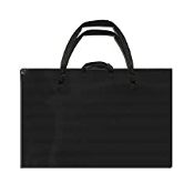 RRP £16.73 Black Art Portfolio Case with Shoulder Strap (W 0.20 x L 36 x H 24 inches)