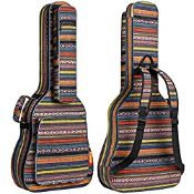 RRP £50.22 CAHAYA Bohemian Guitar Bag Gig Bag 15.6 mm Padded Waterproof