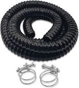 RRP £26.25 Corrugated Flexible Hose Pond Pipe 32mm / 1.25"