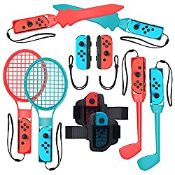RRP £27.32 2024 Switch Sports Accessories Bundle for Nintendo Switch Games