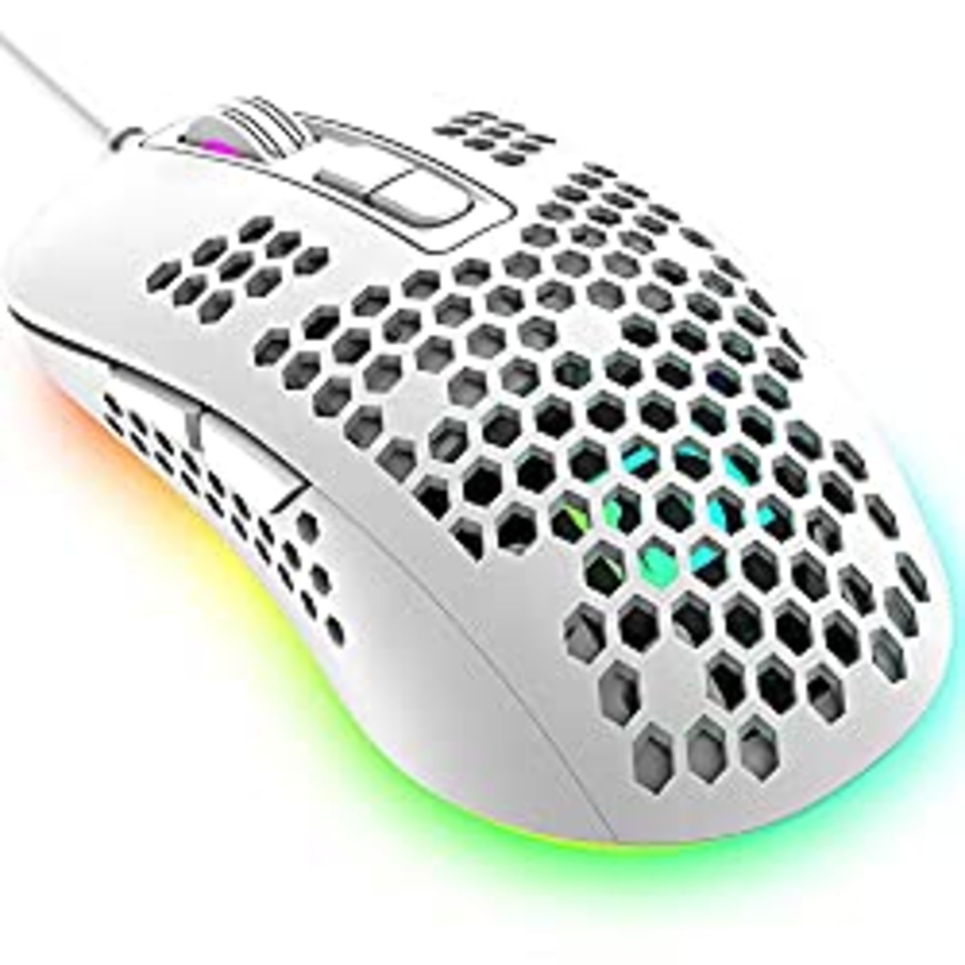 RRP £21.55 KUIYN 383 Ultralight Wired Gaming Mouse