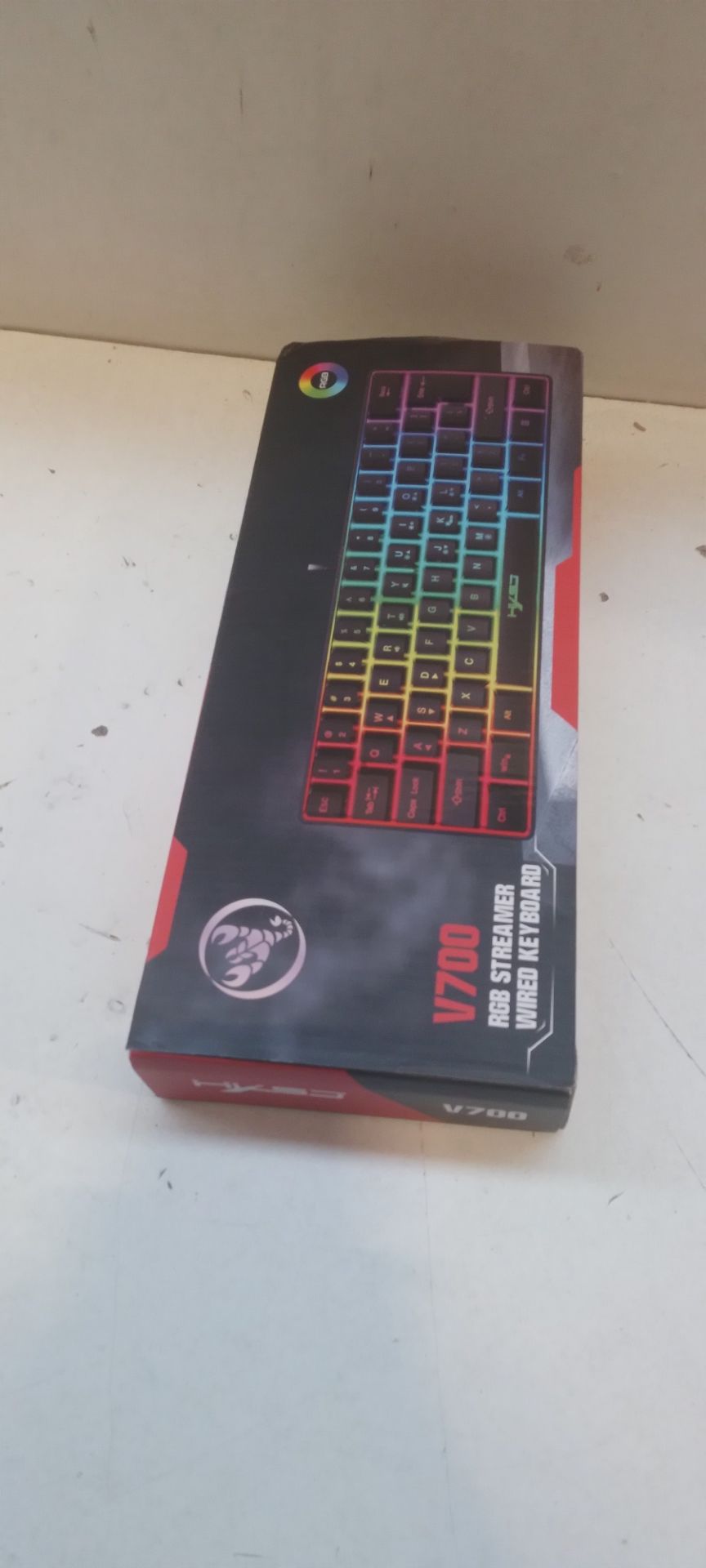 RRP £22.78 KUIYN V700 60% Percent Gaming Keyboard - Image 2 of 2