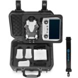 RRP £49.10 LEKUFEE Travel Waterproof Hard Case Compatible with