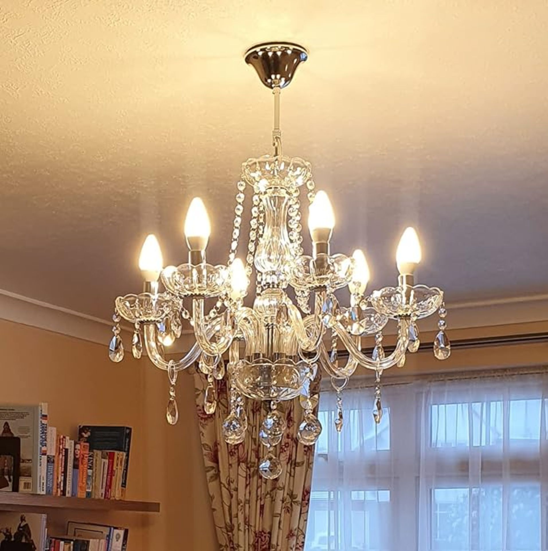 RRP £102.74 Dst Maria Theresa Crystal Chandelier