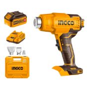 RRP £89.32 INGCO Cordless Hot Air Gun with 4.0Ah Battery and Charger
