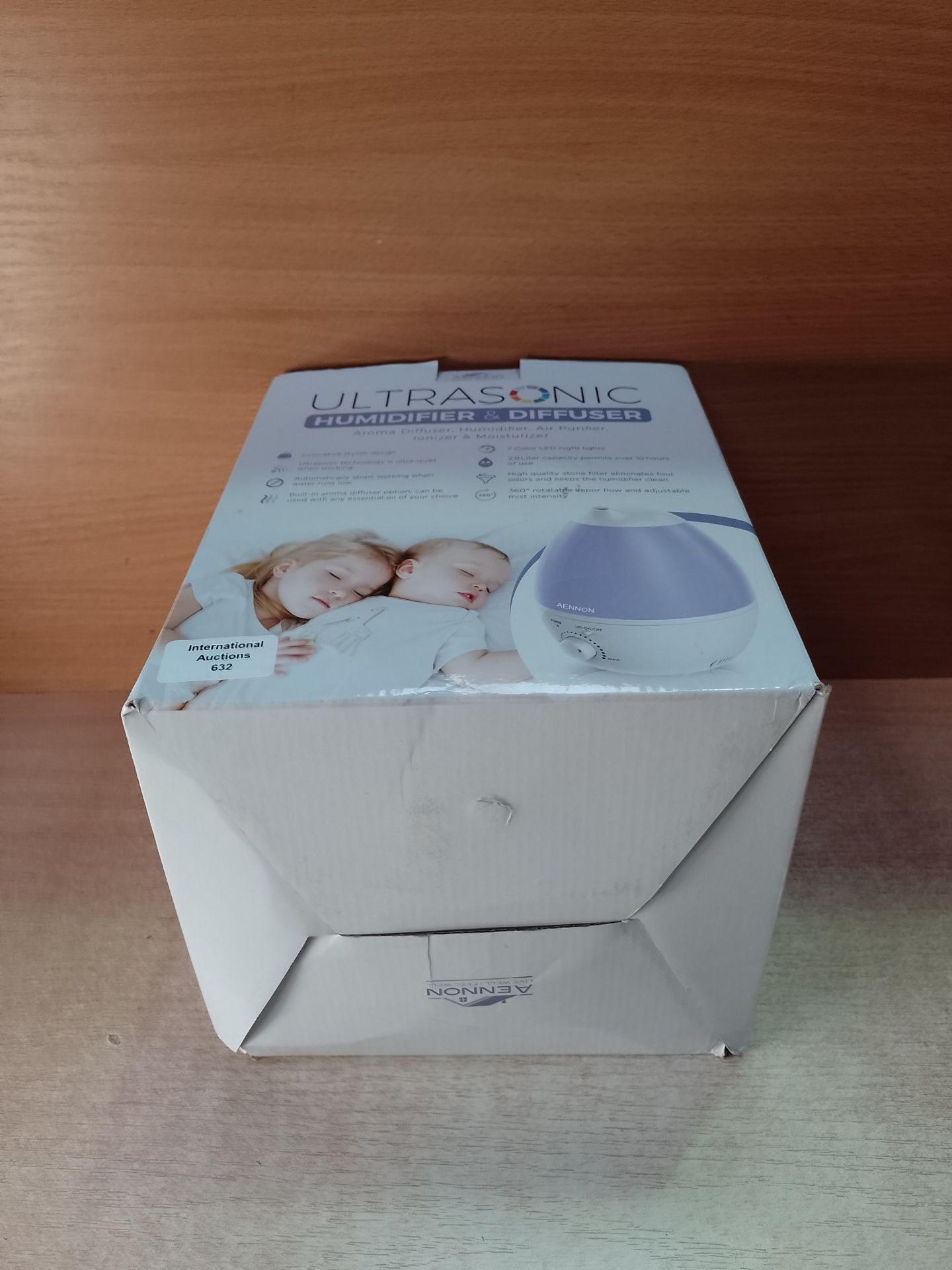 RRP £51.35 AENNON Air Humidifier For Bedroom With Filters Bundle - Image 2 of 2
