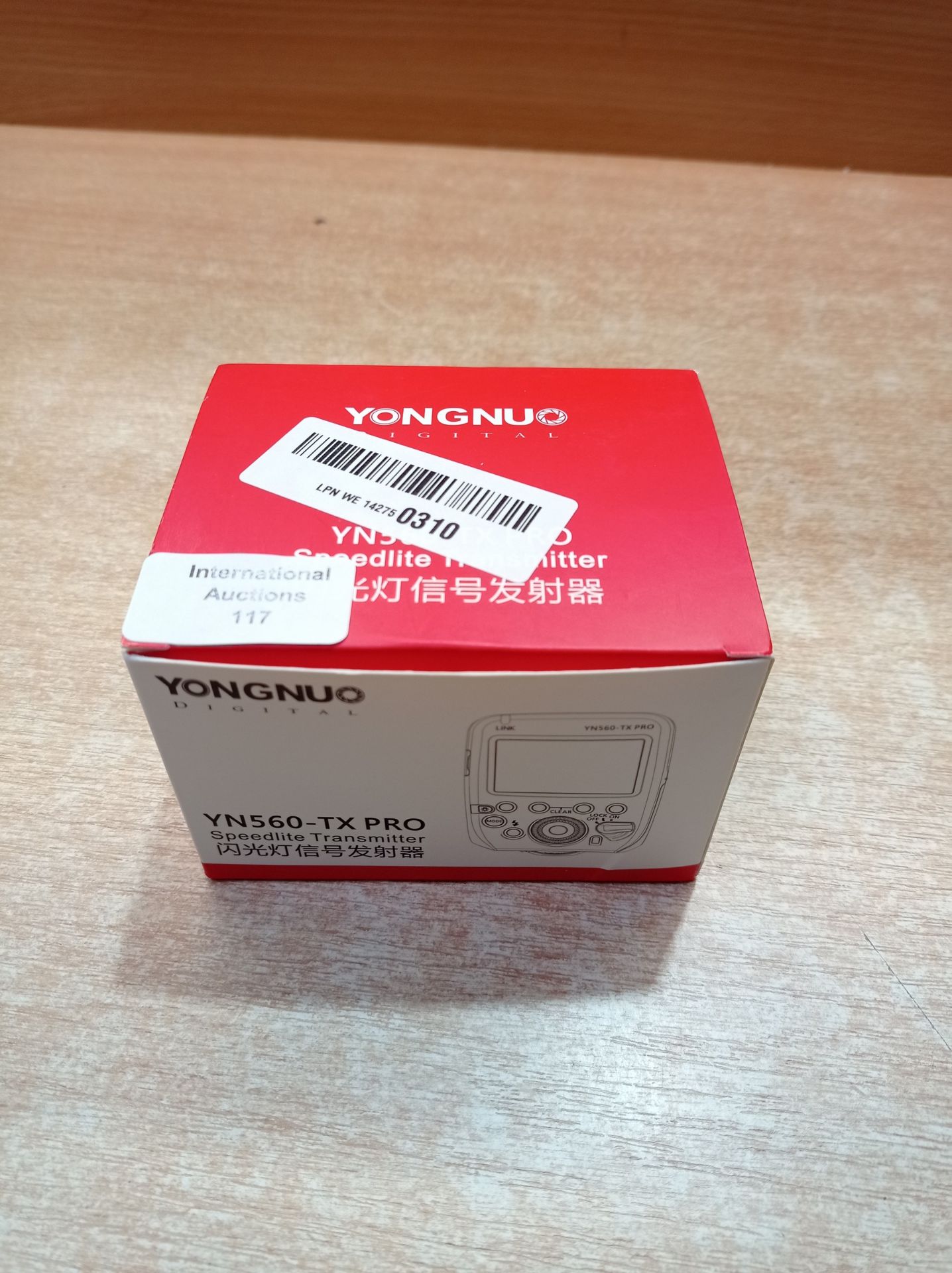 RRP £84.09 YONGNUO YN560-TX PRO 2.4G On-Camera Flash Trigger Speedlite - Image 2 of 2