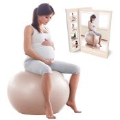RRP £27.86 BABYGO Birthing Ball For Pregnancy Maternity Labour