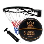 RRP £39.68 Kingdom GB Basketball Hoop Rim and Net with Ball &