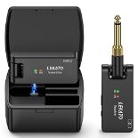 RRP £53.47 LEKATO Guitar Wireless System with Charging Case Wireless
