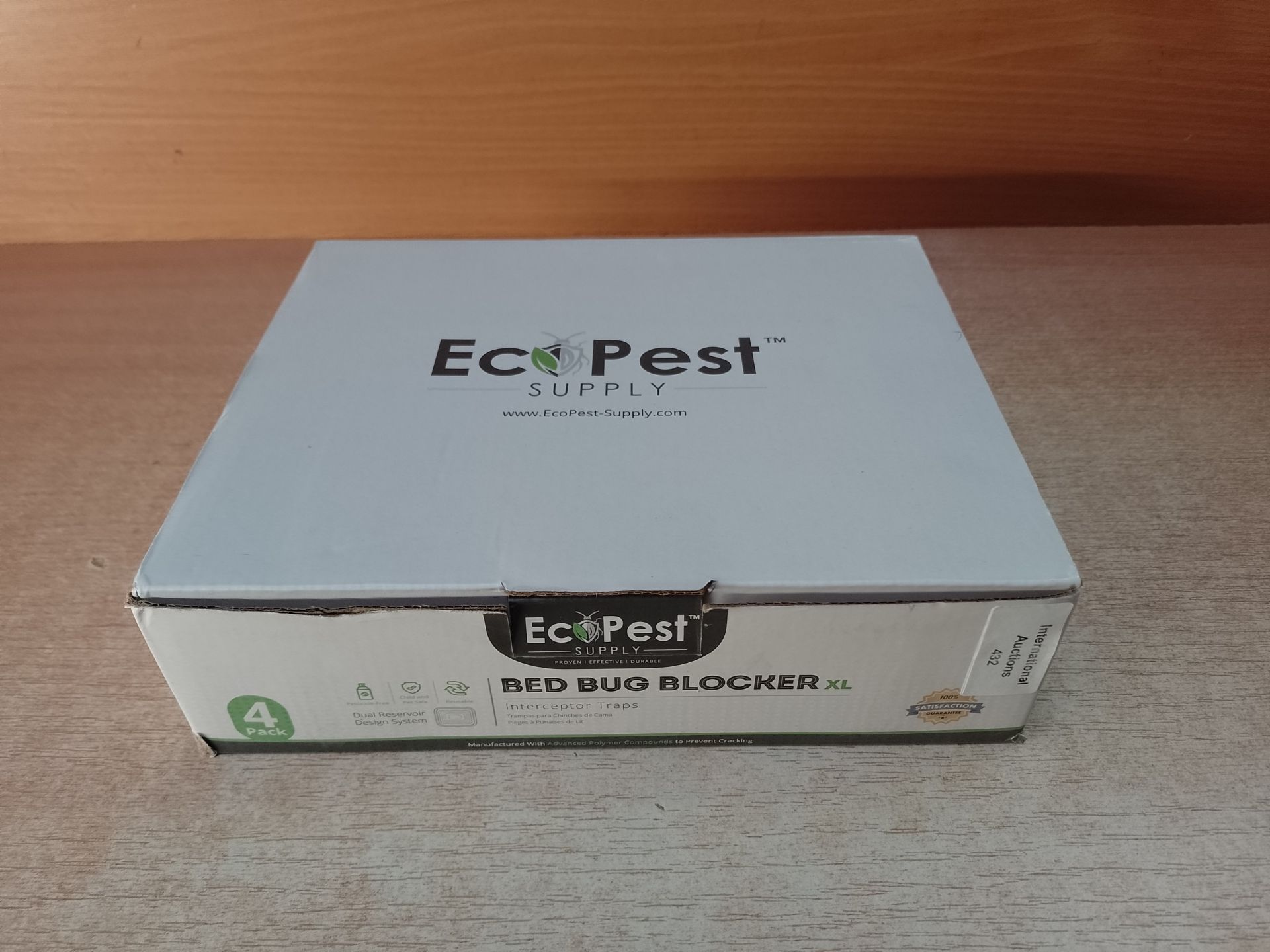 RRP £27.18 ECOPEST Bed Bug Interceptors 4 Pack | Bed Bug Blocker