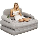 RRP £79.88 JEASONG Inflatable Chair Air Couch with Air Pump