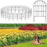 RRP £105.81 Decorative Garden Fence 25Pack