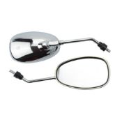 RRP £21.92 GOOFIT 8mm Silver Plating Rearview Mirrors Replacement