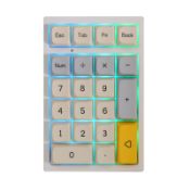 RRP £32.87 EPOMAKER TH21 21 Keys Hot Swappable Wired Numpad with RGB Backlight