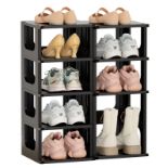 RRP £54.65 HAIXIN Narrow Shoe Rack