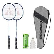 RRP £42.22 Kawasaki Badminton Racket badminton set professional
