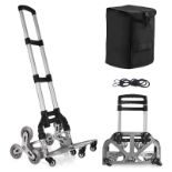 RRP £59.35 Stair Climbing Hand Truck Heavy-Duty Shopping Cart Heavy-Duty