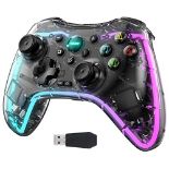 RRP £50.43 RALAN Wireless Game Controller with LED Lighting Compatible