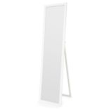 RRP £57.07 Home Selections Full Length Wooden Freestanding Cheval Mirror, 35x140cm, White