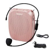 RRP £39.07 SHIDU Portable Mini Voice Amplifier with Wired Microphone Headset and Waistband