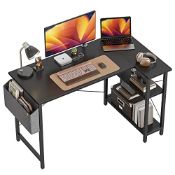 RRP £91.32 CubiCubi 100 cm Small L Shaped Computer Desk with Storage