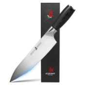 RRP £34.24 TUO Chefs Knife Kitchen Knife 8 inch