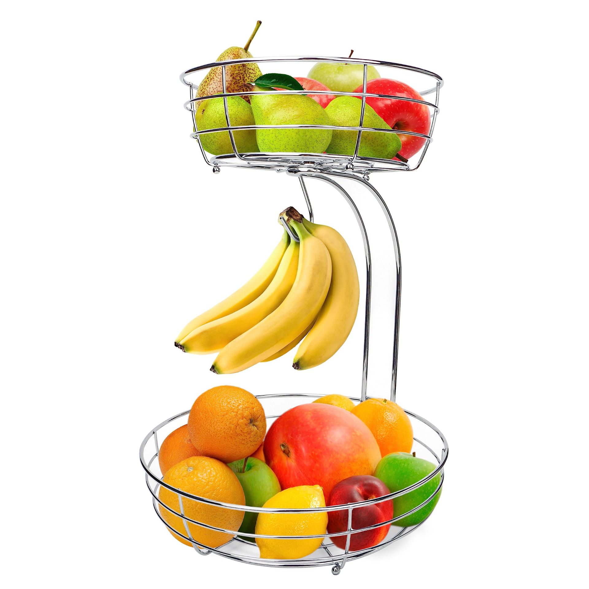 RRP £21.34 EXZACT Fruit Basket with Banana Hook